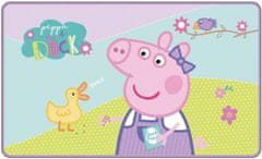 TWM Koberec Peppa Pig 45 x 75 cm polyester růžová / modrá