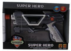 TWM Super Hero junior černo/stříbrná pistole