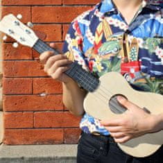 TWM vyrobte si vlastní ukulele junior 31 cm přírodní dřevo