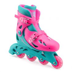 TWM inline brusle hardboot pink/turquoise velikost 32-35