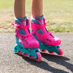 TWM inline brusle hardboot pink/turquoise velikost 32-35