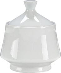 TWM cukřenka 400 ml 10 x 11 cm bílý porcelán