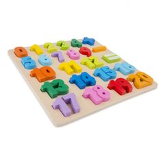 TWM 25dílné puzzle Getallen junior ve tvaru dřeva