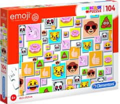 TWM puzzle Emoji junior karton 104 dílků