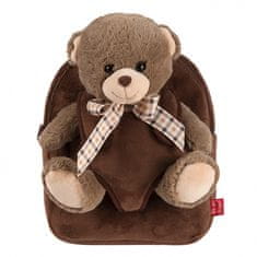 TWM Batoh extra nadýchaný Tommy Bear 2,7l, tmavě hnědý