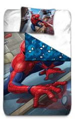 TWM povlak na přikrývku Spider-Man 140 x 200 cm červená / modrá