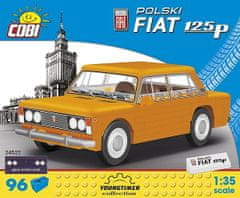 TWM stavebnice Youngtimer Polski Fiat 125P 96dílná (24522)