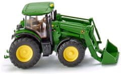 TWM miniaturní zinkový tlakově litý traktor John Deere 7280R1: 87 zelený