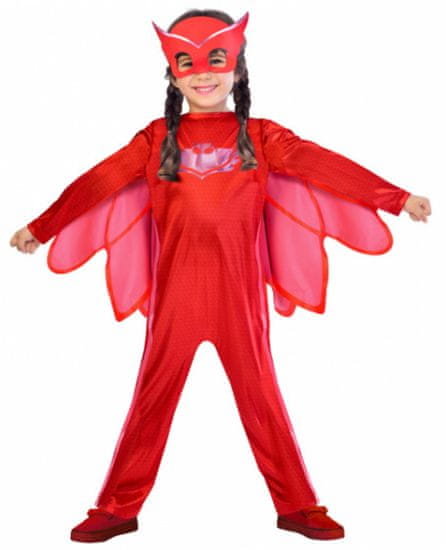 TWM dress up suit PJ Masks Owlette girls red mt 7-8 let