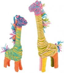 TWM Příze Animals Craft Set Giraffe Junior 27dílná