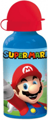 TWM Láhev na pití Super Mario Bros 400 ml hliníkově modrá