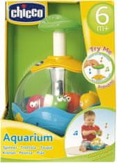 TWM Aquariumjunior 25 cm modrý / žlutý / zelený gramofon