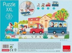 TWM XXL puzzle City junior 80 x 38 cm karton 18 ks