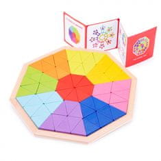 TWM osmihranné puzzle junior 29,5 cm dřevo 73 dílků