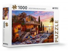 TWM Puzzle 1000 dílů se středomořským západem slunce