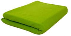 TWM pikniková deka 150 x 120 cm polyester zelená