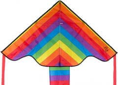 TWM Drak Rainbow tail 102 x 202 cm červený