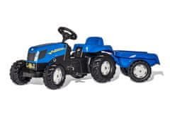 TWM schodišťový traktor RollyKid New Holland T7040junior modrý