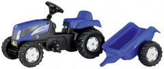 TWM schodišťový traktor RollyKid New Holland T7040junior modrý