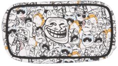 TWM Pouzdro na trolla se silikonovou deskou 23 x 13 cm černobílé