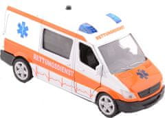 TWM Auto ambulance Super Cars se světlem a zvukem 17 cm