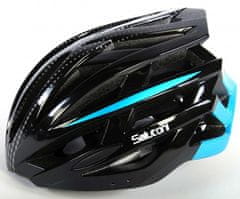 TWM pánská cyklistická helma černá / modrá 58-61 cm