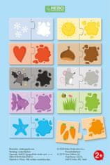 TWM Learningpuzzle colors junior karton 21 ks