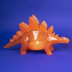 TWM Noční lampa Stegosaurus junior 25,5 x 14 cm oranžová