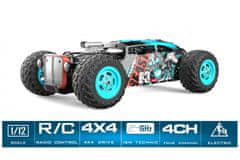 TWM Giant Beast 2.0 juniorské RC závodní auto 1:12 modrá / černá