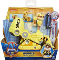 TWM autíčko Paw Patrol Rubble junior žluté 4 díly