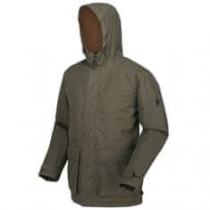 TWM outdoorová bunda Sterlings II pánská polyesterová khaki velikost S