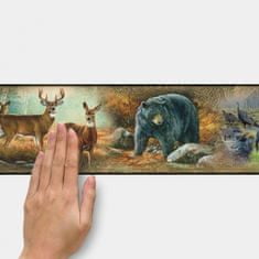 TWM Samolepka na stěnu Wildlife Medley 22,8 x 457 cm vinyl