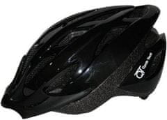 TWM Perlová cyklistická helma černá 54/58 cm