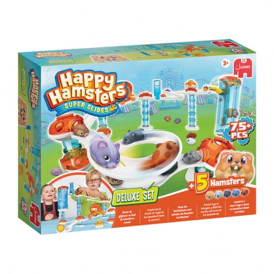 TWM Happy Hamsters juniorská kuličková dráha 56 dílů