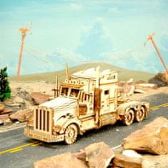 TWM Stavebnice modelu těžkého nákladního auta 22,4 cm Dřevo 286 ks
