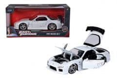 TWM Rychle a zběsile 1993 Mazda RX-7 1:24 bílý odlitek