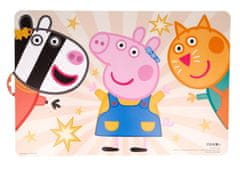 TWM podložka Peppa Pig junior 28 x 43 cm krémový polypropylen