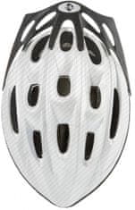 TWM Cyklistická přilba Ventura bílá / černá, velikost 58-61 cm