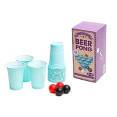 TWM Beer pong retr-Oh set unisex plastová modrá