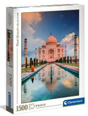 TWM Puzzle Taj Mahal 37 cm modrý karton 1500 dílků