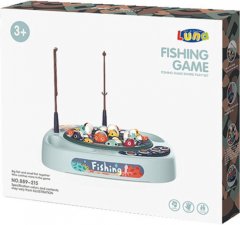 TWM Hrací set Fishing Game junior 24,5 cm modro-šedá 29 ks