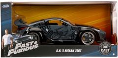 TWM Fast & Furious 2003 Nissan 350Z 1:24 černý tlakově litý