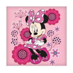 TWM polštářek na pyžamo Minnie junior 40 x 40 cm polyester růžový