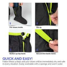TWM Drip Drop bezpečnostní boty polyester černá / žlutá velikost L