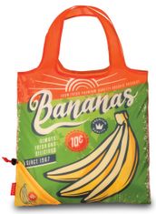 TWM Bananas shopper dámské 12 litrů polyester žlutá, zelená