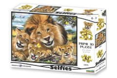 TWM Selfie Lions puzzle 63dílný karton