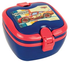 TWM obědový box Cars boys 2,5l PVC modrý 3 ks