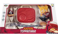 TWM teppanyaki junior hrací set bílá / červená 20 ks