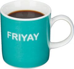 TWM Friyay šálek na espresso 80 ml modrý porcelán