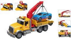 TWM Mega Truck junior 30 x 47 cm 1,5V třecí žlutý odtahový vůz